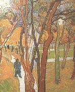 Vincent Van Gogh The Walk:Falling Leaves (nn04)